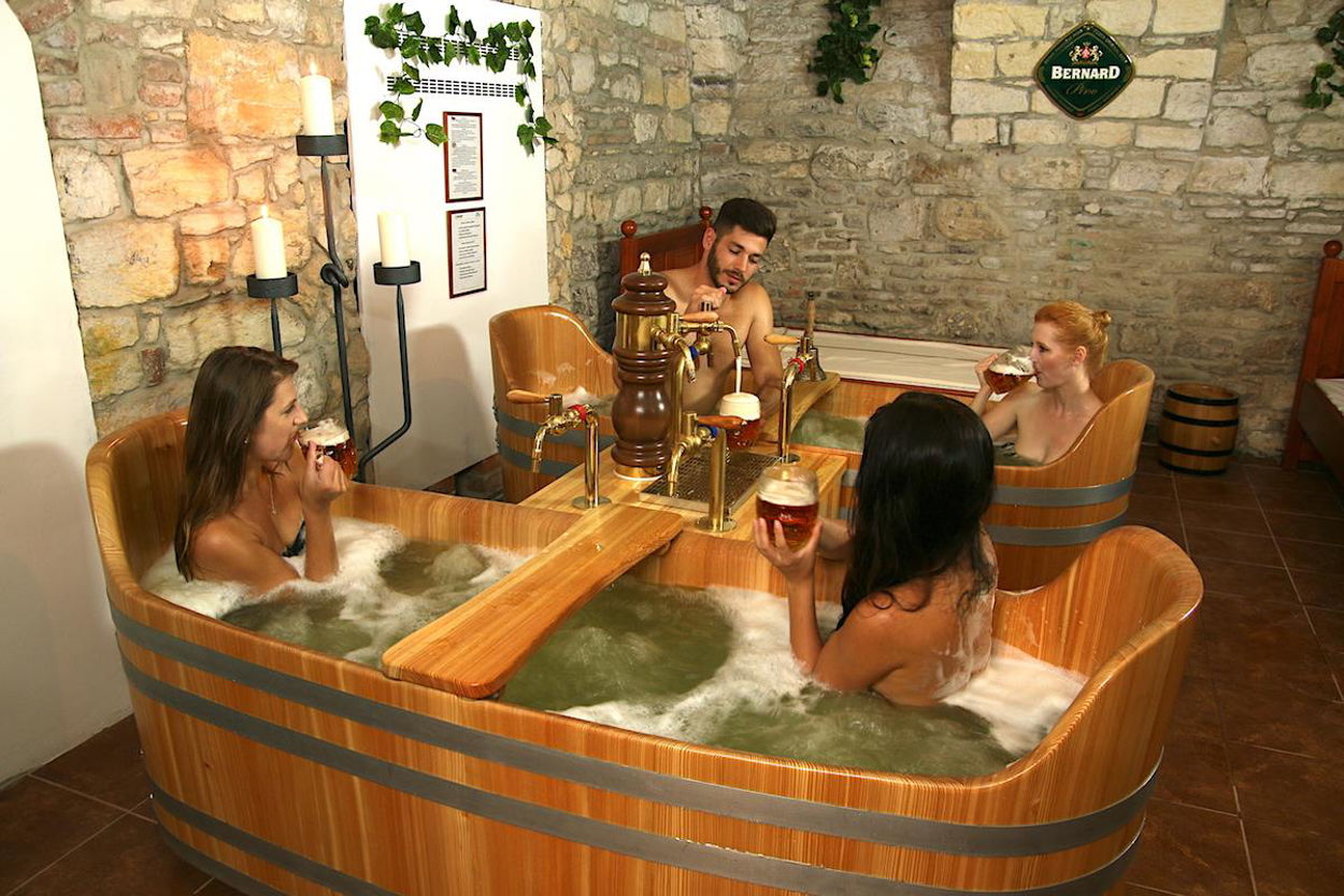 Beer Spa with Unlimited Beer