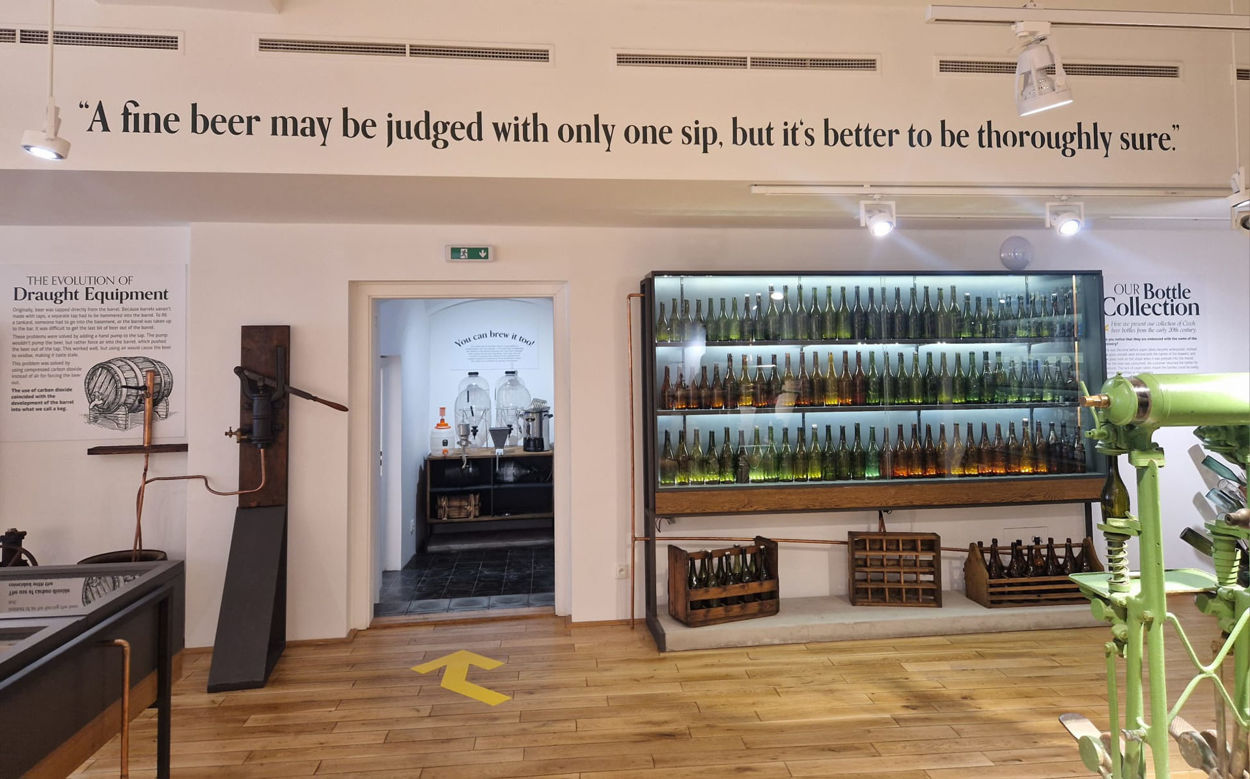 Beer Museum with Tasting and Bottling Beer