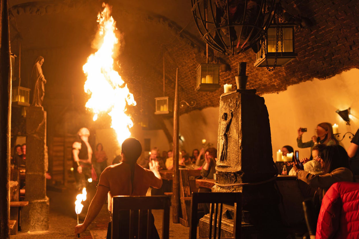 Authentic Original Czech Medieval Experience: Dinner, Show, Brewery and Castle