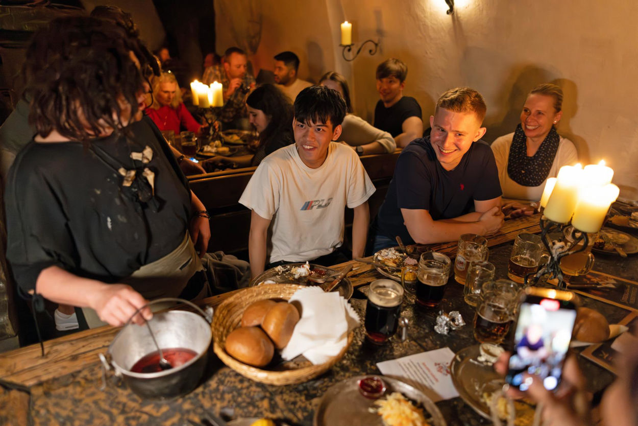 Authentic Original Czech Medieval Experience: Dinner, Show, Brewery and Castle